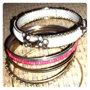 Bangle bracelets